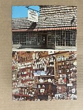 Postcard Weyauwega WI Wisconsin Downtown Sanger Pharmacy & Gift Gallery Vintage picture