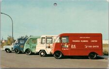 c1960s Montreal, Canada Advertising Postcard PLOMBERIE PROGRESS PLUMBING Vans picture