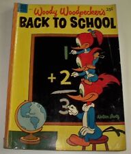 Woody Woodpecker’s Back To School #2 1953 DELL Comics Complete 7.0 FN/VF picture