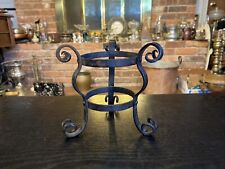 Vintage Wrought Iron Orb Stand picture