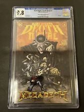 Dark Nights Death Metal #1 Bands Edition Megadeth CGC 9.8 Mexican Foil Exclusive picture