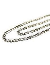 Stainless Steel Endless 24 Inch Heavy Curb Chain for Saint Medals or Crosses picture