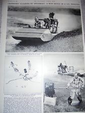 Photo article farming cranberry Marshfield Mass USA 1959 ref ab picture