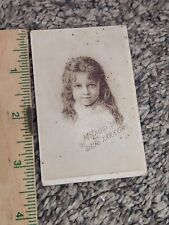 McLaughlin's Coffee Antique Victorian Trade Card Advertising Little Girl picture