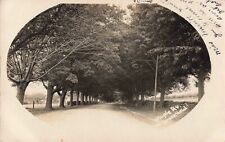 Maple Avenue West Brookfield Massachusetts MA 1906 Real Photo RPPC picture