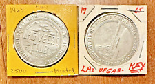 1965 Las Vegas Club Gaming Tokens- 2 Beauties  KEY DATE  LOW MINTAGE picture