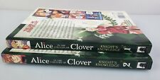 Alice in the Country of Clover Knight's Knowledge Manga Vol. 1 & 2 English GIFT picture
