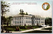 AYPE Fine Arts Palace Building Alaska Yukon Expo Seattle WA UNP DB Postcard K1 picture