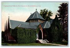1911 Congregational Church West Seventh St Plainfield New Jersey NJ Postcard picture