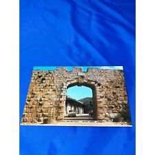 Jerusalem old city wall the new gate postcard chrome divided back picture