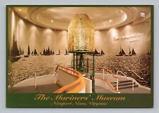 Postcard Cape Charles Lighthouse Lens Mariners Museum Newport News Virginia picture