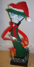 Telco Frank E. Post Animated 1998 Singing Christmas Lamp Post Tested Works picture