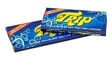 2X Trip 2 King Size Rolling Papers Clear Trip2 40Lvs/Pk Buy 4@$1.96/PK USA SHPD picture