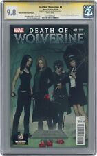 Death of Wolverine #1 Christopher WW Richmond CGC 9.8 SS Christopher 2014 picture