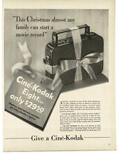 1939 Cine-Kodak Eight Movie Christmas gift Vintage Print Ad picture