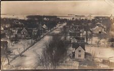 Hartley IA Schaible's Old Place~Snowy Ground~Stick-Style RPPC 1910 Corning  picture