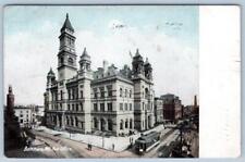 1908 POST OFFICE BUILDING BALTIMORE MARYLAND ANTIQUE POSTCARD picture