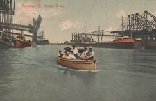 ZAYIX Postcard Great Lakes Ship Conneaut Ohio Harbor Scene c1909 Divided Back picture