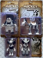 four Super 7 Mickey and friends vintage collection (wave three) complete NIB picture