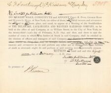 Appointment Issued to Wm. Astor Estate - Autograph - Autographs of Famous People picture