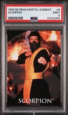 1995 Skybox Mortal Kombat Scorpion #8 PSA 9 picture