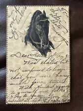 Rare 1905  Ben Franklin Stamp Postcard To Kentucky With Beautiful Black Horse picture
