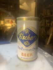 Vintage Pull Tab Beer Can Fischer's Old German Style Beer Auburndale Florida  picture