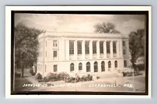 Clarksville AR-Arkansas RPPC, Johnson County Courthouse, Vintage Postcard picture