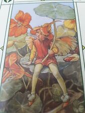 CICELY MARY BARKER FLOWER FAIRIES POSTCARD, THE NASTURTIUM FAIRY P909 picture