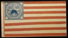***RARE*** Antique U-N-I-O-N Civil War Cover with  a 34 Star Flag 