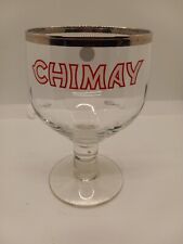 CHIMAY Ale Belgian Beer Chalice Goblet Belgium Glassware 6