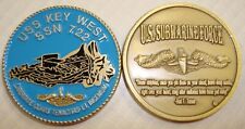 NAVY SUBMARINE USS KEY WEST SSN-722 SUBMARINE FORCE MILITARY CHALLENGE COIN picture