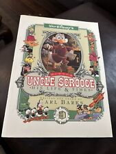 Uncle Scrooge His Life & Times First Trade Edition 1987 Carl Barks Excellent picture