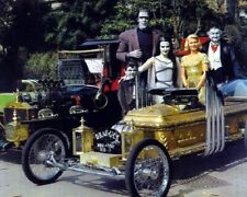 The Munsters Cast, the Koach & Dragula Hot Rod Classic TV Show 8x10 Photo 138 picture