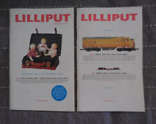 Custom Bundle of 2 Lilliput Mechanical Toys Catalog #19 & 21, '97 and '98,  picture