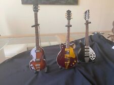 THE BEATLES replica miniature guitars (10