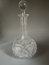 ABP Cut Crystal Elmira Decanter #17, Exc Condition picture