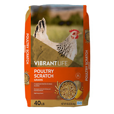 Vibrant Life Poultry Scratch 40 lb Bag,High-energy source,8% Protein picture