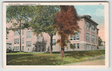 Postcard the High School in Chambersburg, PA picture