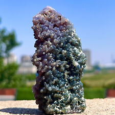 93G Natural purple grape agate chalcedony crystal mineral sample picture