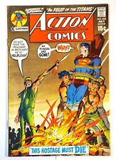 ACTION COMICS #402 W/ SUPERMAN DC 1971 F/VF 7.0 MURPHY ANDERSON NEAL ADAMS COVER picture