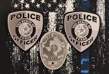 3pc Set of Subdued Generic Police Texas  picture