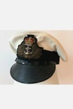 1960s British Royal Navy Chaplain's visor cap picture