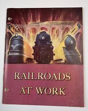 Vintage Railroads At Work 1950 picture