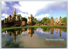 Thailand Sukhothai Historical Place Vintage Postcard Continental picture