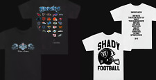EMINEM X 2 | SHADY Football + Eminem x NFL T-shirts (MEDIUM) Sealed + Sold Out picture
