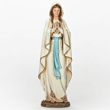 13.5 Inch Our Lady of Lourdes Blessed Virgin Mary Madonna Statue Figure 65854 picture