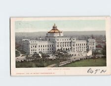 Postcard Library of Congress Washington DC picture