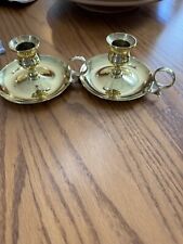 baldwin brass candlesticks candle holders picture
