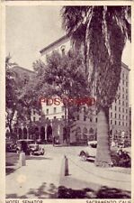 1935 HOTEL SENATOR - SACRAMENTO, CALIF vintage autos picture